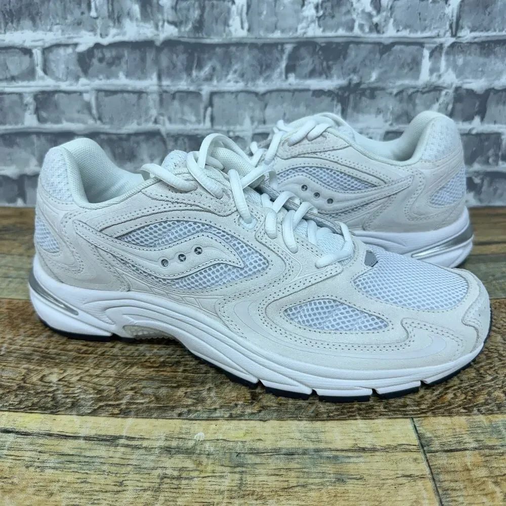 Saucony Grid Jazz 9 White Off White Sales Sample S70898-9 Mens Size 9 New